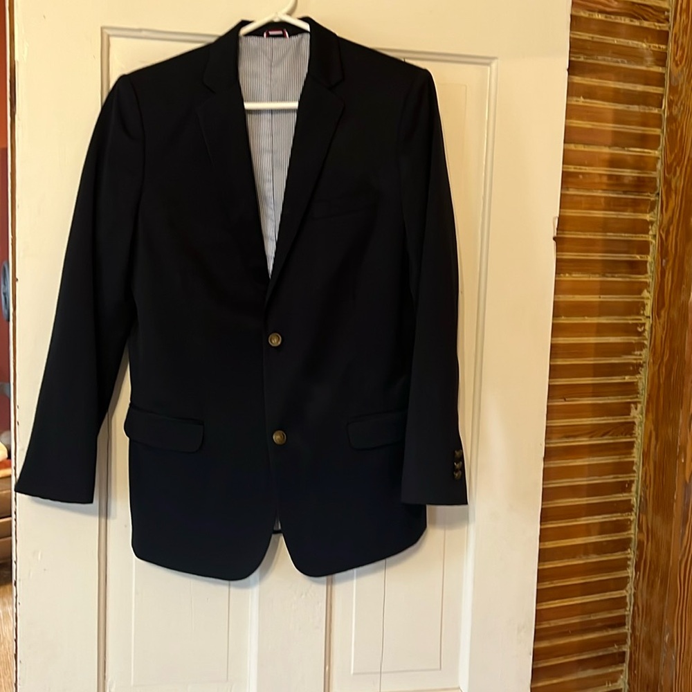 Teen navy sports coat